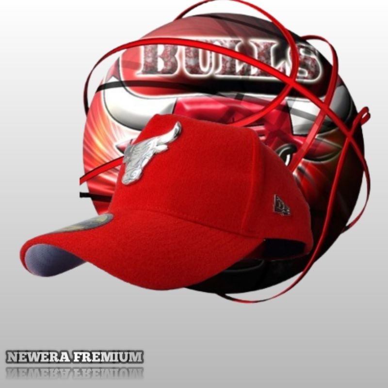 TOPI PIN BESI CROME CICAGO BLLUS RED BASEBALL