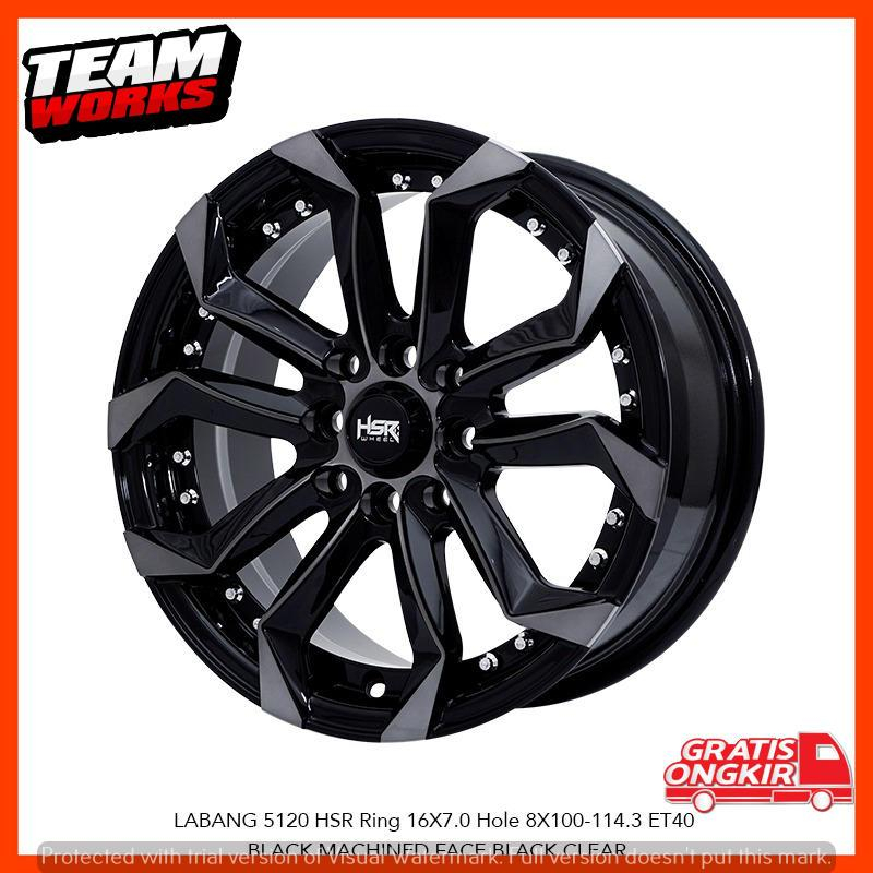 PELK MOBIL RACING RING 16 HSR LABANG LEBAR 7 UNTUK YARIS AVANZA XENIA MOBILIO COROLLA PELEK R16