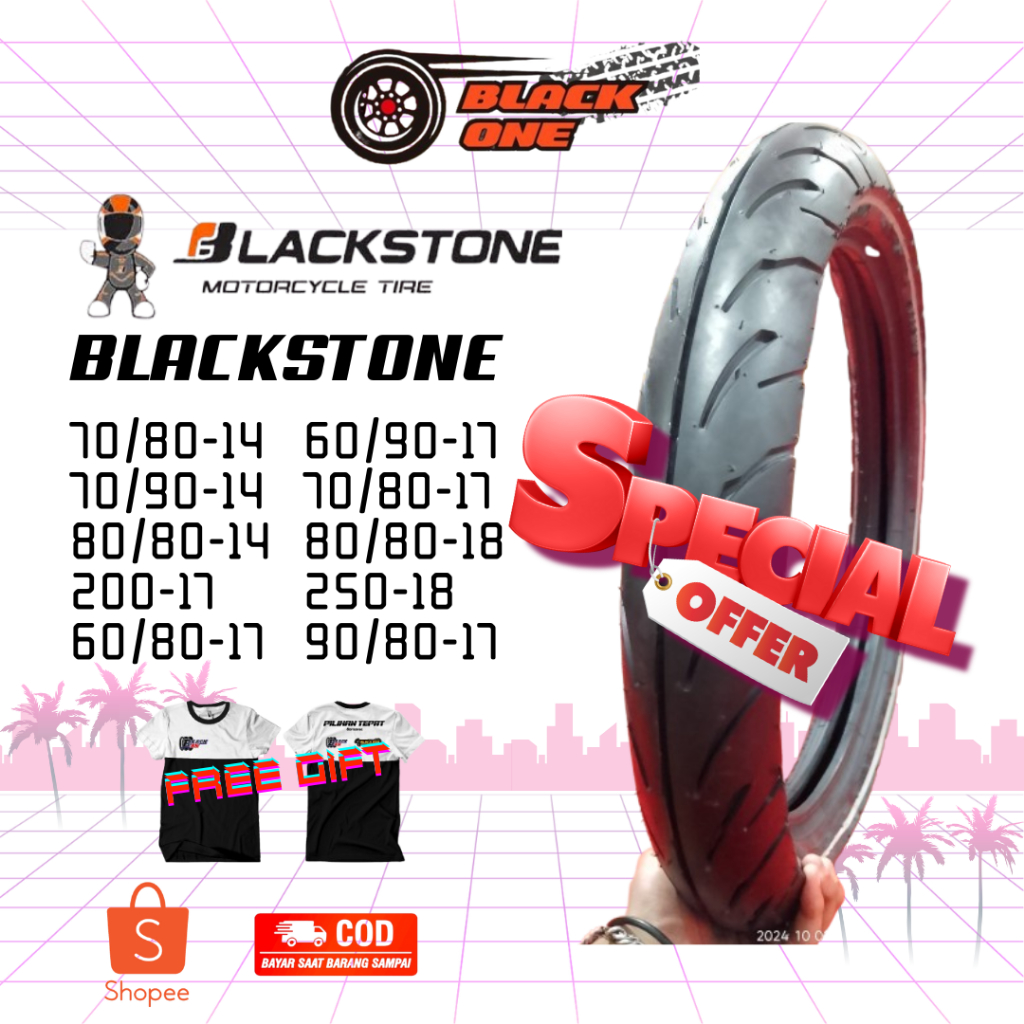 [ PROMO ] BLACKSTONE TUBETYPE | BAN MOTOR PROMO MURAH