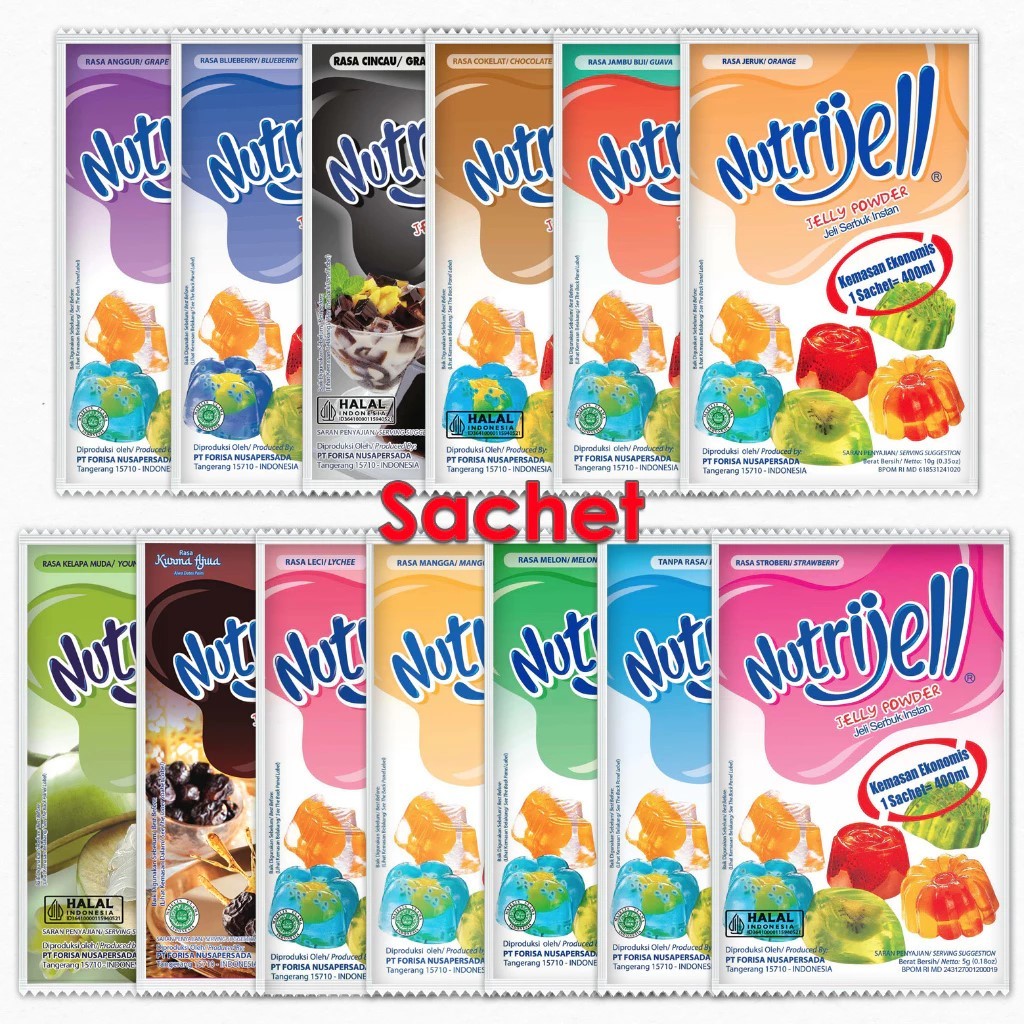 

Nutrijel jelly powder All varian