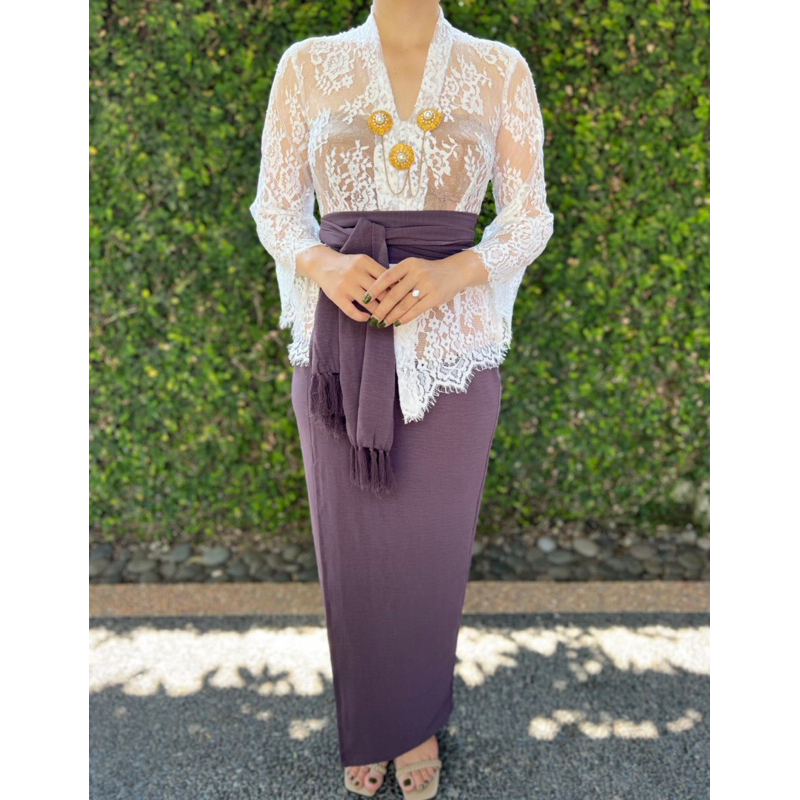 kamen wringkle set selendang // Nada Kebaya Bali