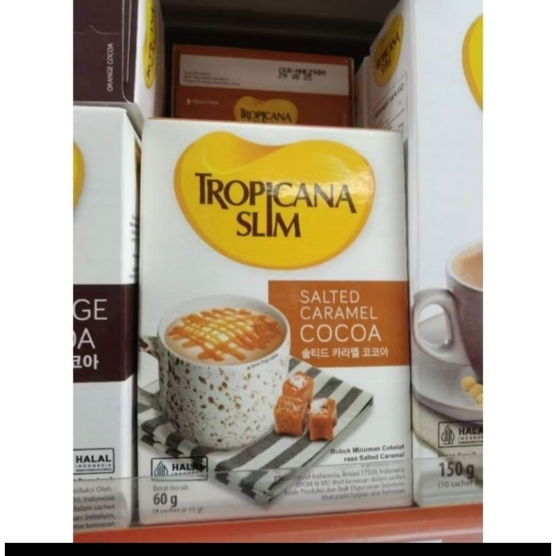 

Tropicana slim salted caramel cocoa 4x14gr