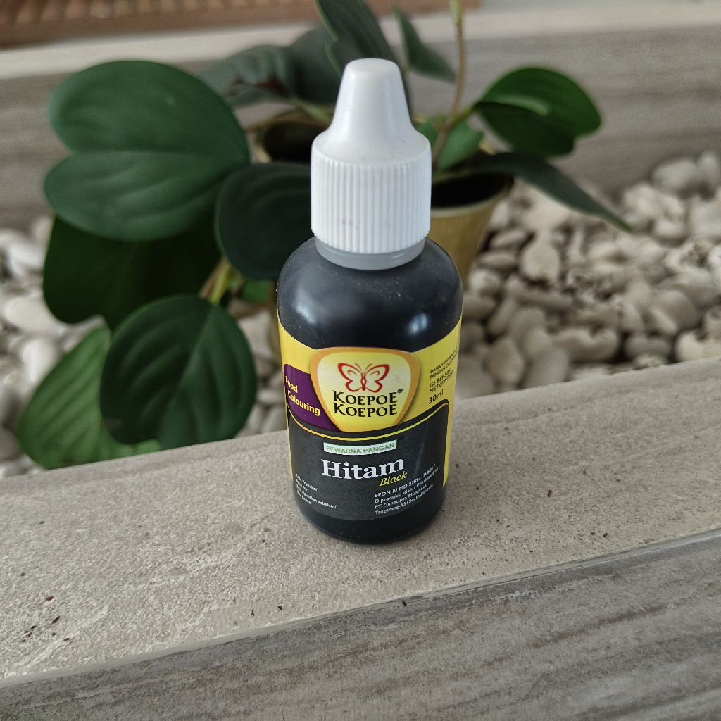 

Pewarna Makanan Koepoe - Koepoe Hitam 30ml
