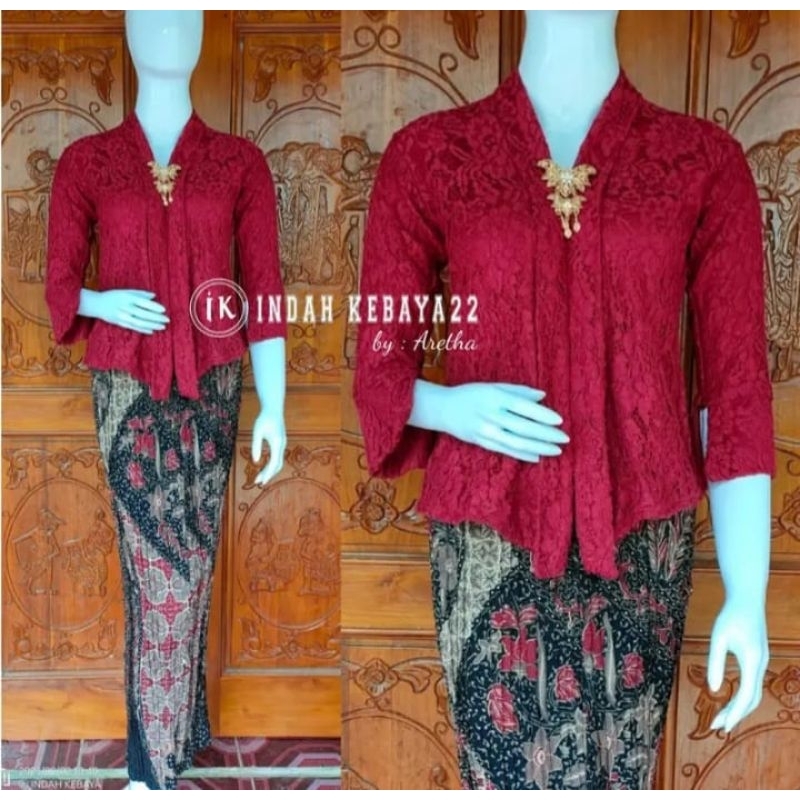 SYIFA KEBAYA • PROMO  ATASAN BAJU KEBAYA JUMBO BIGG SIZE XXL - XXXXXL KEBAYA DEWASA KEBAYA FLOY EMCI