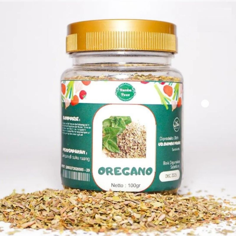 

Bubuk Daun Kering Oregano 85 gram - Premium Oregano Leaves