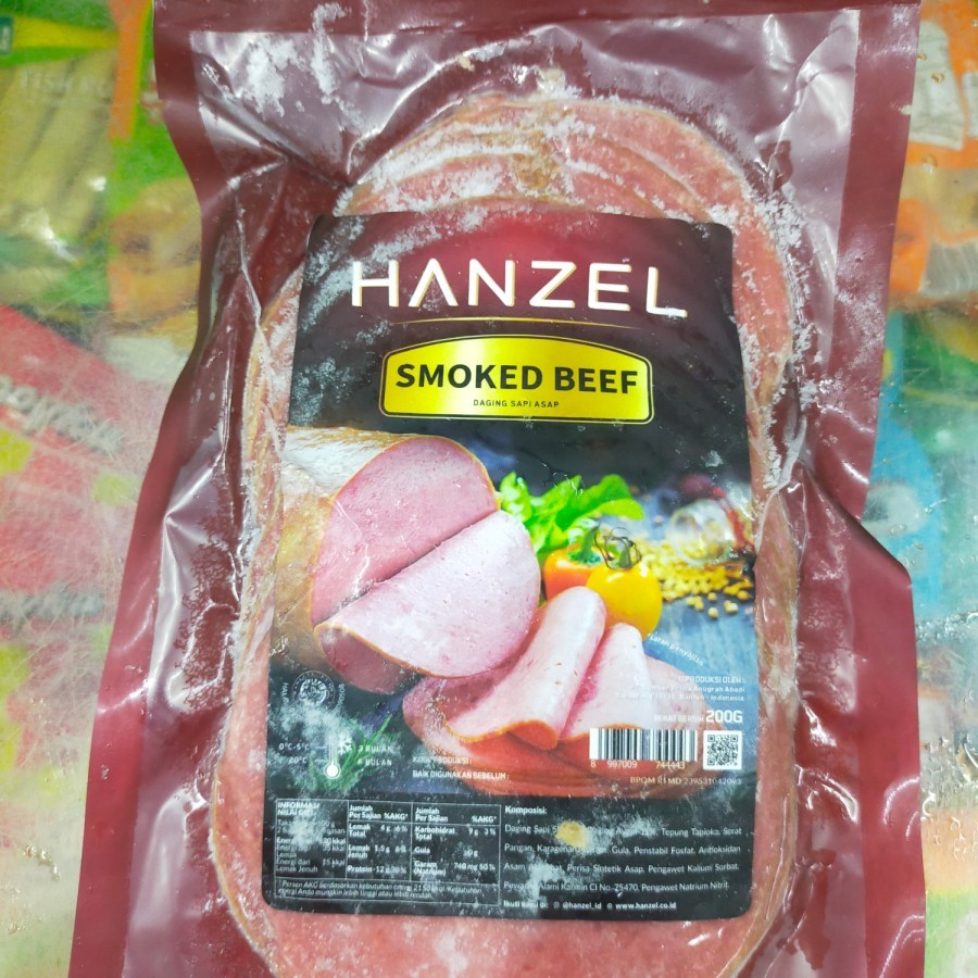 

HANZEL SMOKEBEEF 12's / 200 GRM
