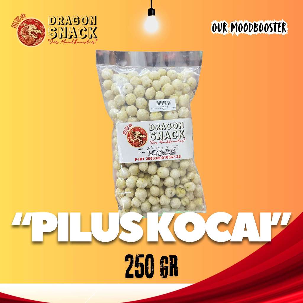 

PILUS KOCAI 250GR (DRAGON SNACK)