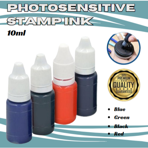 

Tinta Stempel Flash Fotosensitif 10ML untuk Stempel Karet/Tinta Flash Refill 10 ML