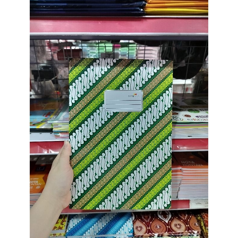 

Buku Hard Cover Paperline Folio isi 200 lembar