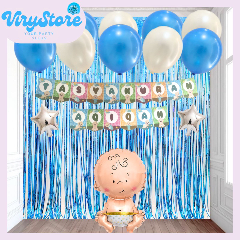 [ViryStore] Dekorasi Aqiqah/ Dekorasi Tasyakuran Aqiqah Anak