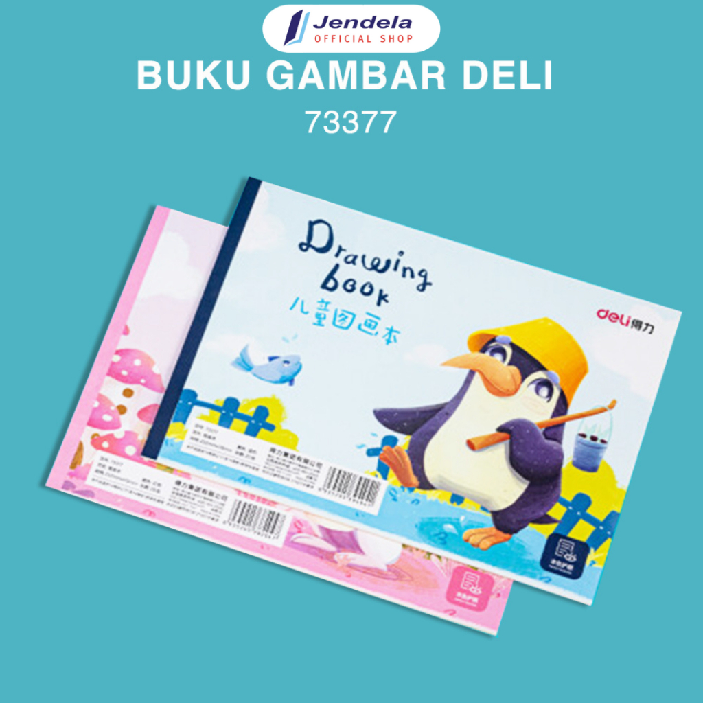 

Buku Gambar Deli Painting Book 20 Lembar Polos Buku Gambar Lucu Drawing Book Untuk Sekolah ATK 73377