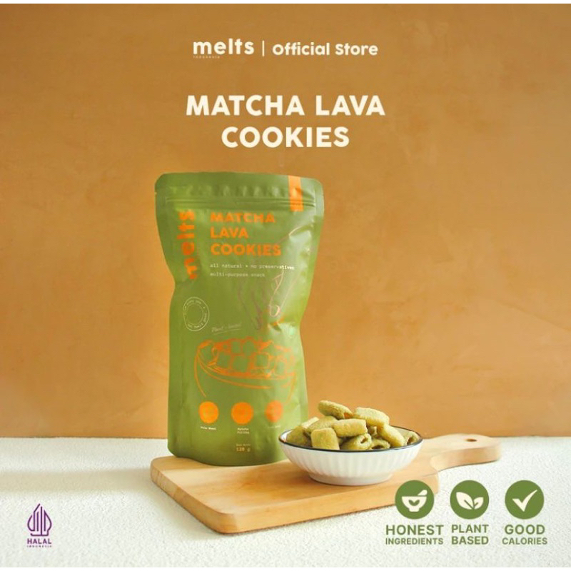 

MELTS | MATCHA LAVA COOKIES