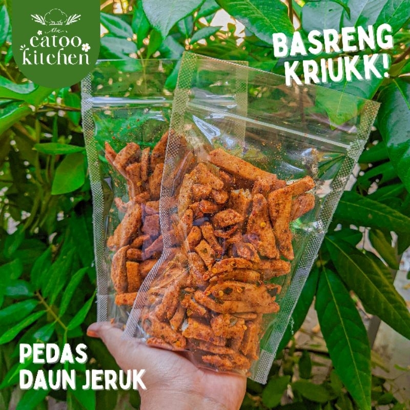 

EATOO KITCHEN — BASRENG KRIUKK! Pedas & Original Daun Jeruk 100gr