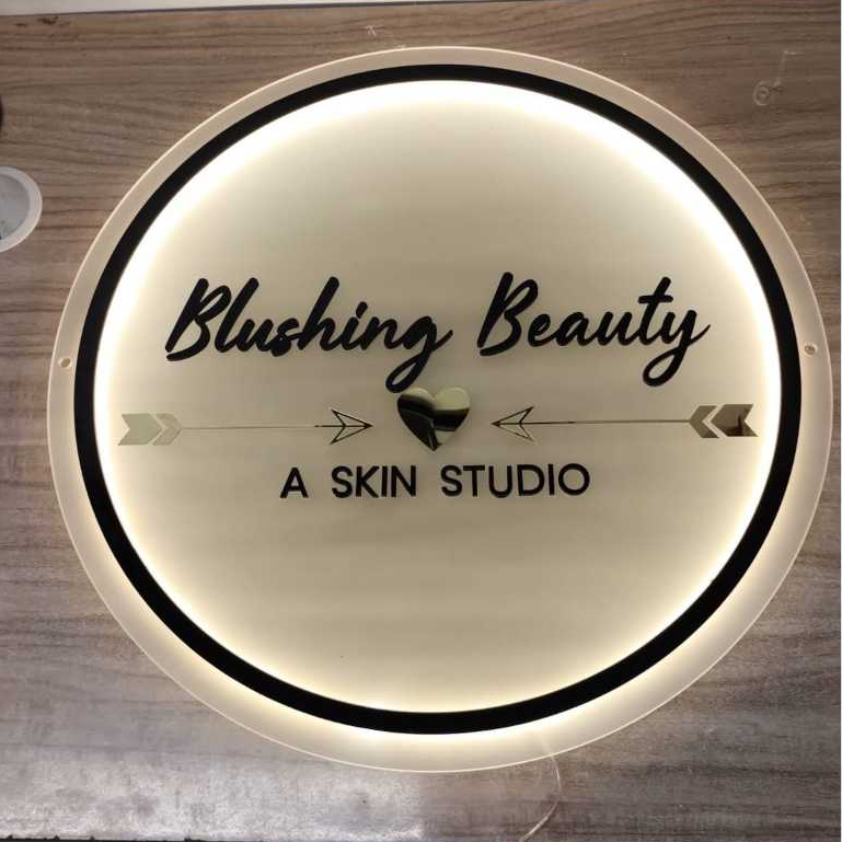 CUSTOM PAPAN LOGO BISNIS AKRILIK/ PAPAN LOGO USAHA/ PAPAN LOGO PERUSAHAAN