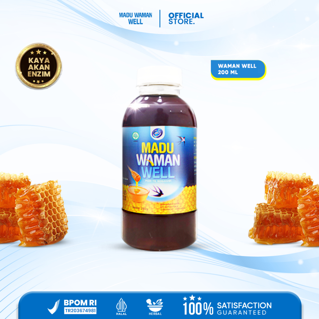 

Wamanwell Madu Amandel/100% Original/Sembuhkan Amandel Tanpa Operasi/Atasi Batuk Pilek Dan Demam