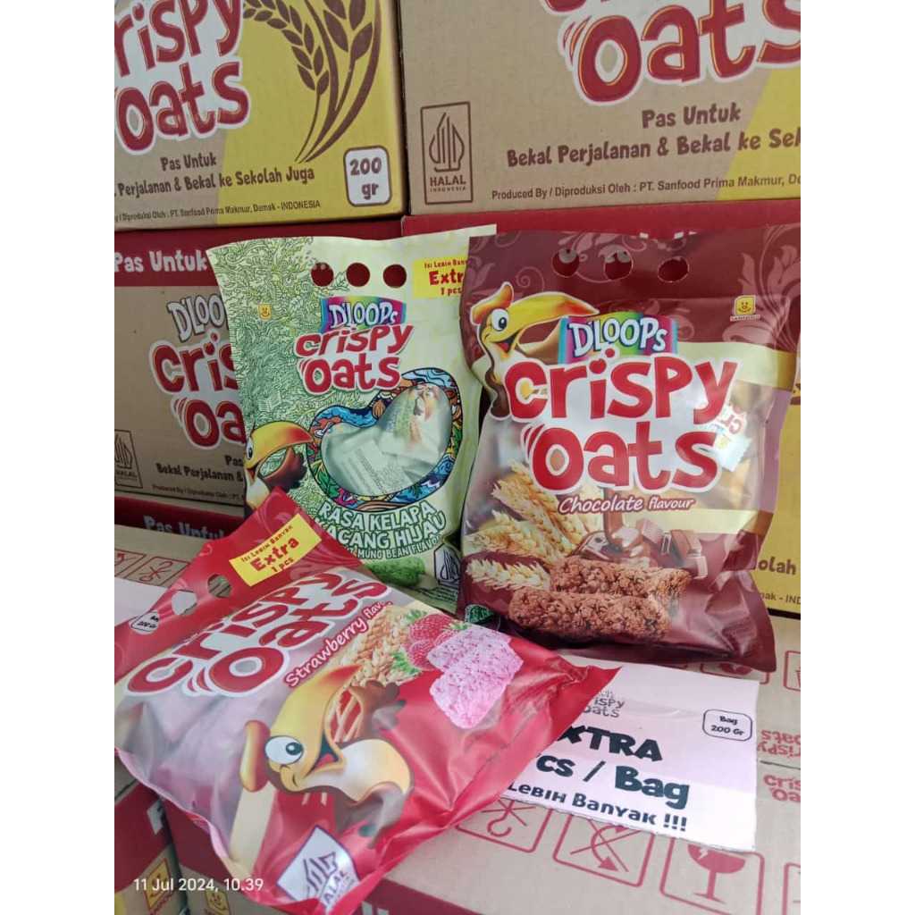 

AR Snack 12pack Crispy Oats Dloop 200 gr