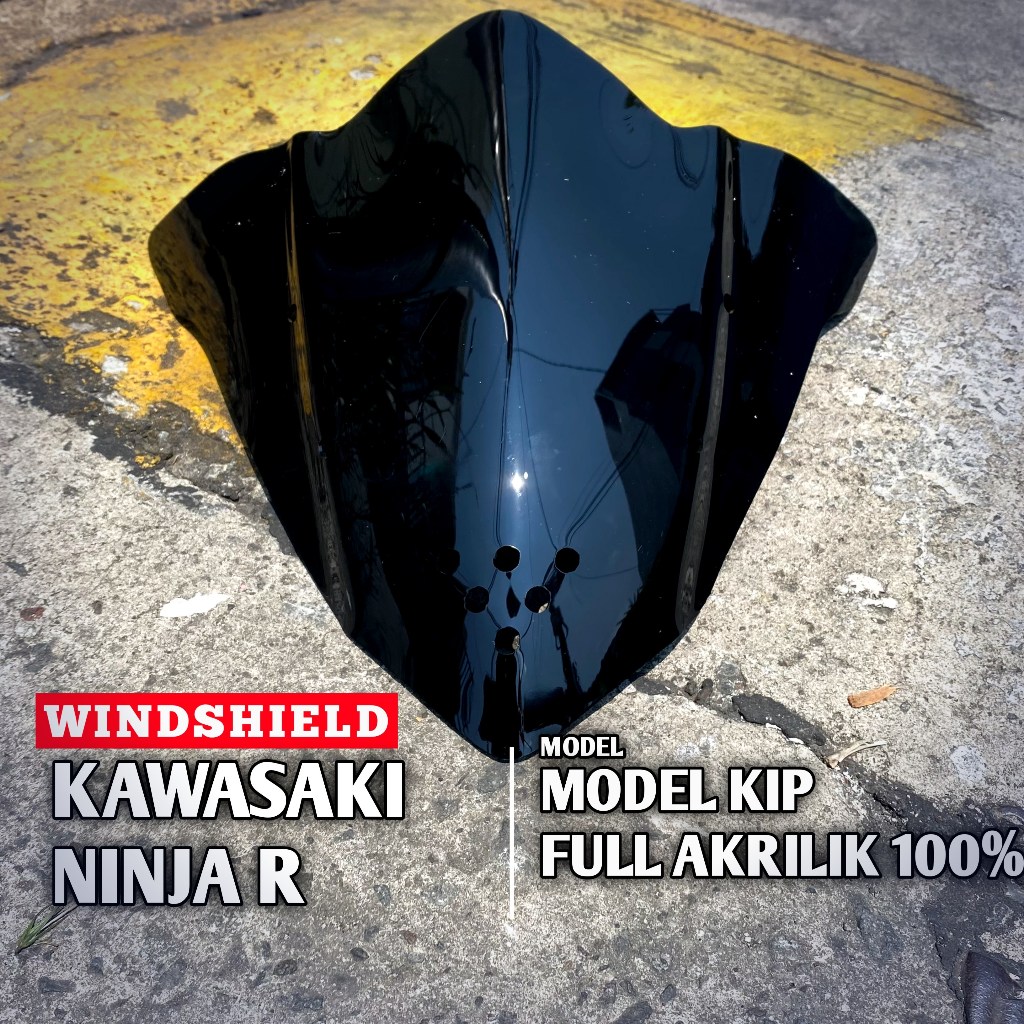 Visor Windshield Ninja R Windshield Ninja R Ninja SS Visor Kawasaki Ninja R