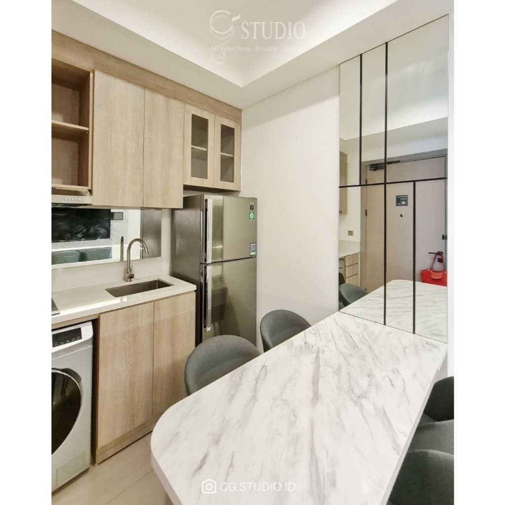 Furniture Backdrop TV & Kitchen set by CG STUDIO