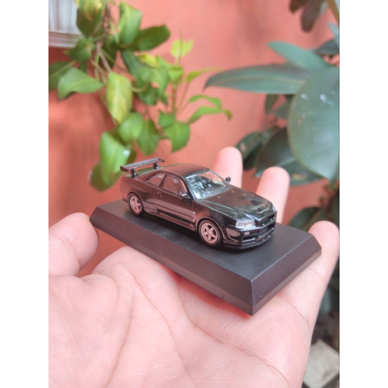 Diecast Kyosho Nissan Skyline GT R34 Neo VHTF 1/64 Loose BNR34 1/64 Miniscale
