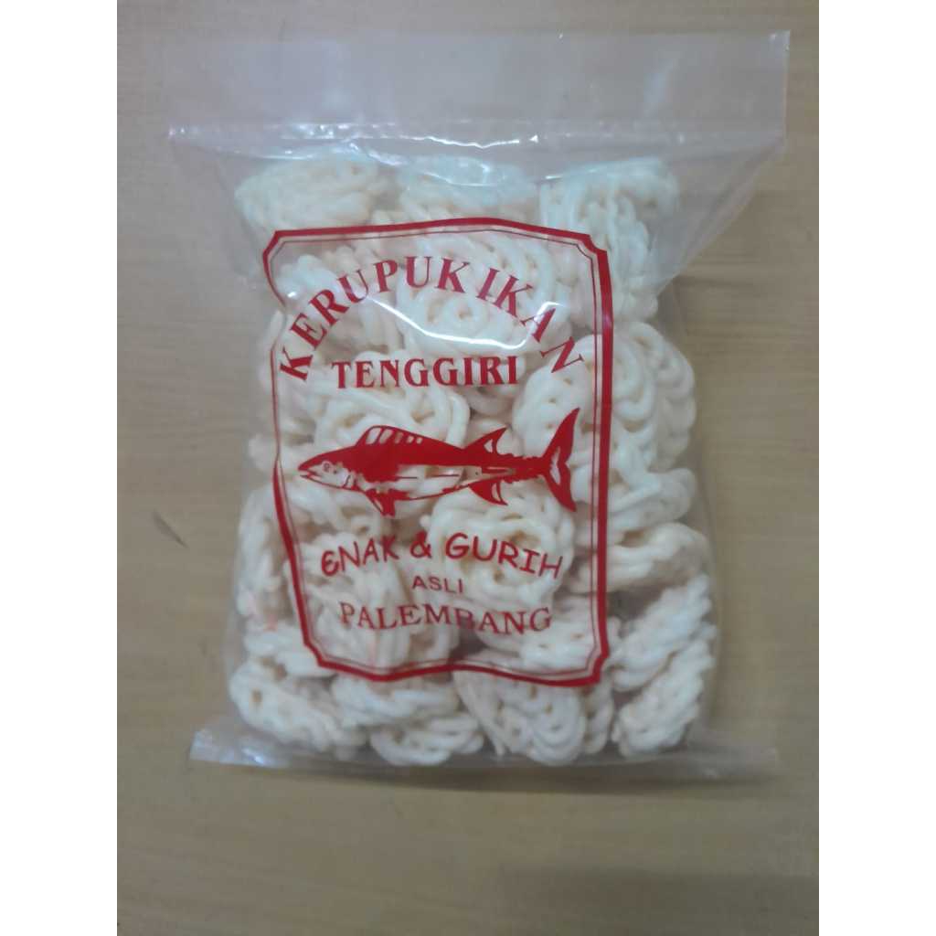 

Kerupuk Ikan Tenggiri Asli Palembang 100 gram & 250 gram / Kerupuk Ikan Tenggiri / Kerupuk Ikan Enak dan Gurih / Kerupuk Ikan Palembang / Kerupuk Ikan