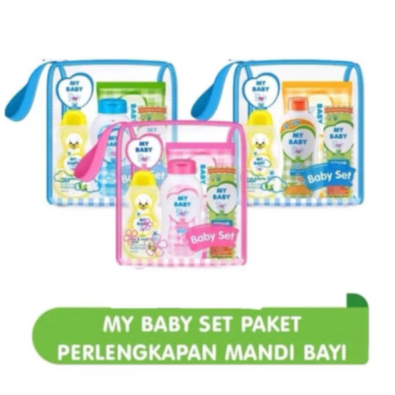 MY BABY - Set Perlengkapan Mandi Bayi / Baby Gift Set / Newborn Package
