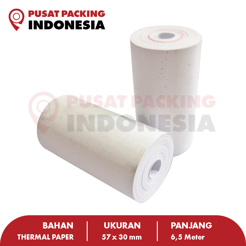 

Kertas Thermal Struk 57x30mm PUSAT PACKING INDONESIA