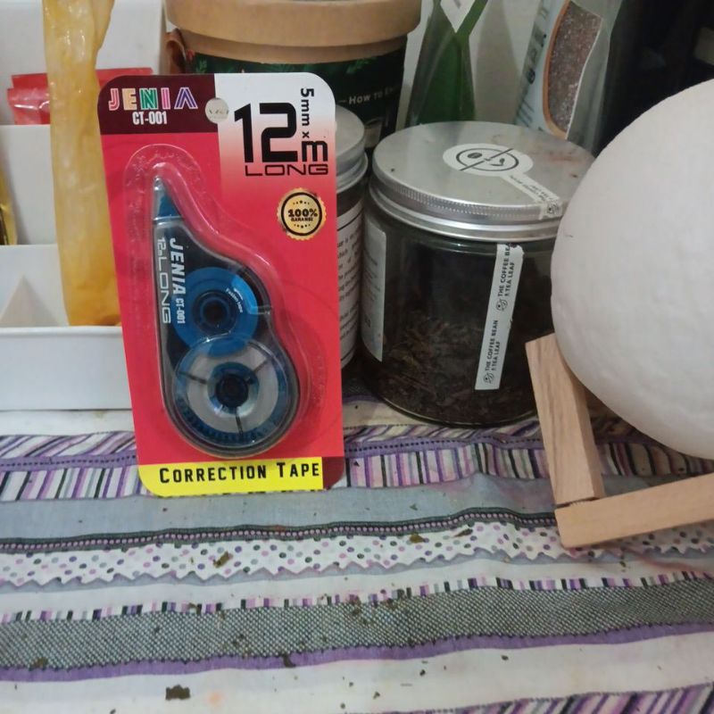 

corection tape 12m×5mm long(jenia)