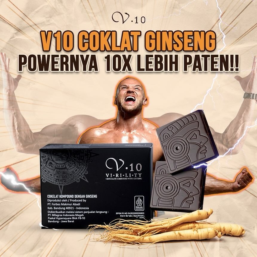 

V-TEN Cokelat Bar Ginseng Cemilan Cokelat