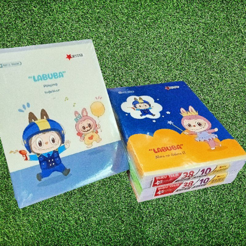 

Buku Tulis Murah Terbaru Karakter LABUBU (38 Lembar 10 Buku)