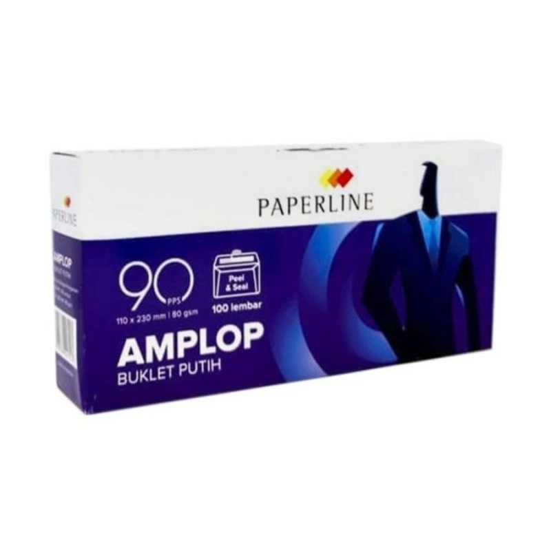 

amplop putih no.90 paperline isi 100 lembar JunDW