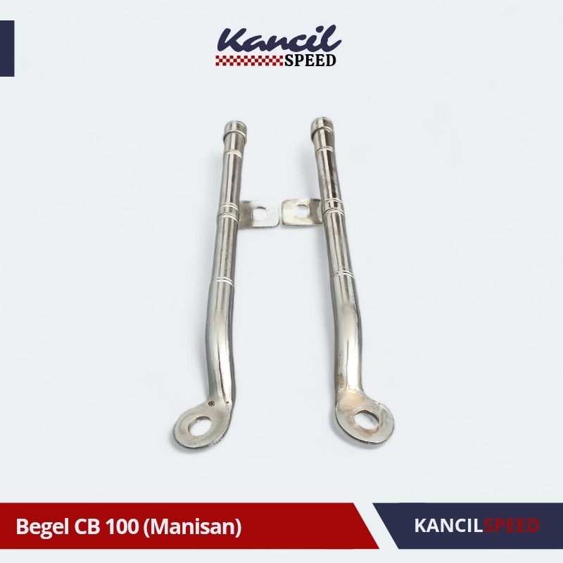 BEGEL CB PANJANG BESI KROM POLOS FULL MANISAN BEHEL CB100