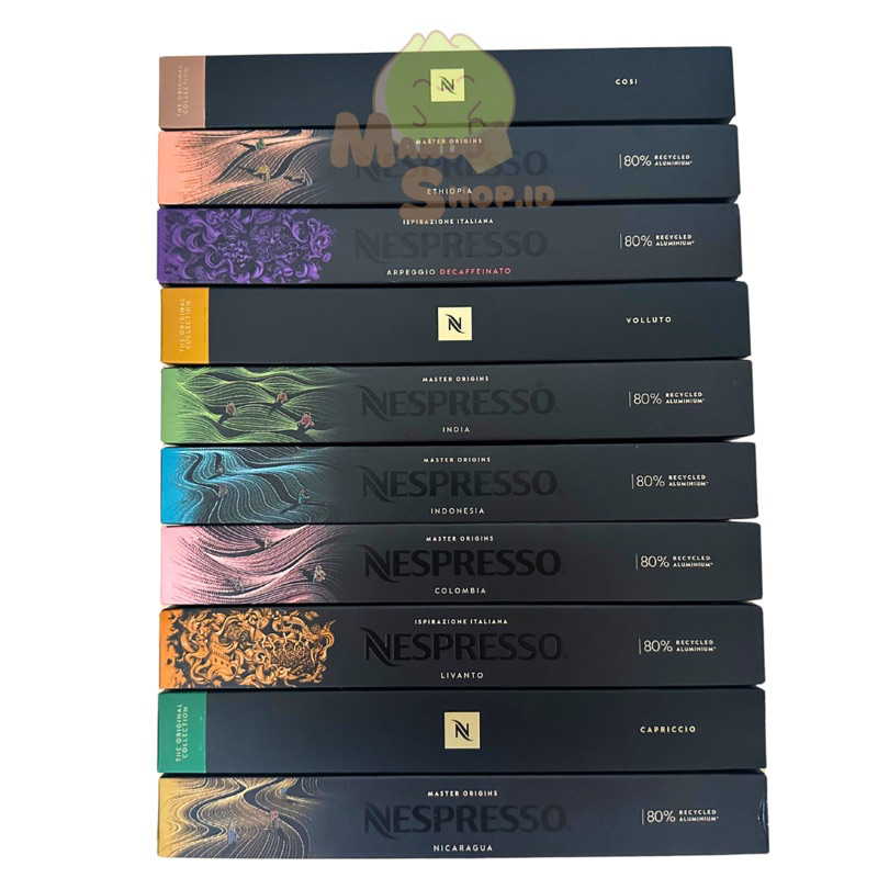 

Nespresso Coffee 10 Capsules (All Variants Available)