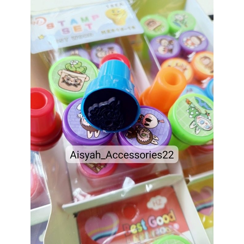 

Cap Import Karakter Labubu/ Stempel Lucu Motif Labubu (10pcs)