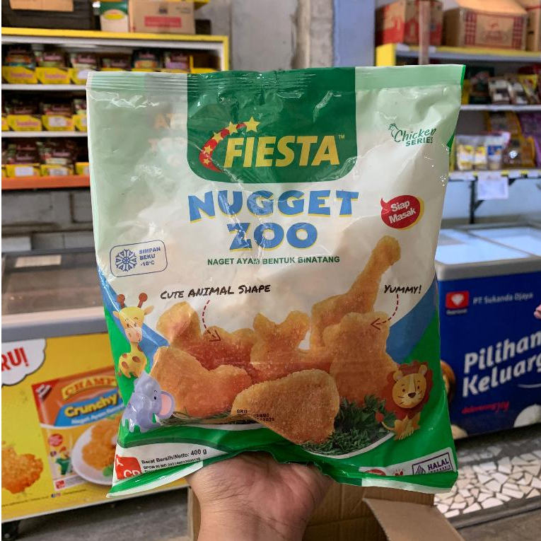 

FIESTA Nugget Chiken ZOO 400gr