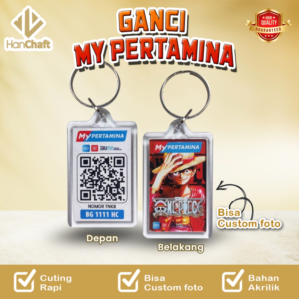 Gantungan kunci Custom My Pertamina