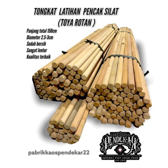 KILAT TOYA ROTAN  TOYA ROTAN SILAT  STIK ROTAN  TOYA PSHT  TONGKAT ROTAN  TOYA PENCAKSILAT  TONGKAT 