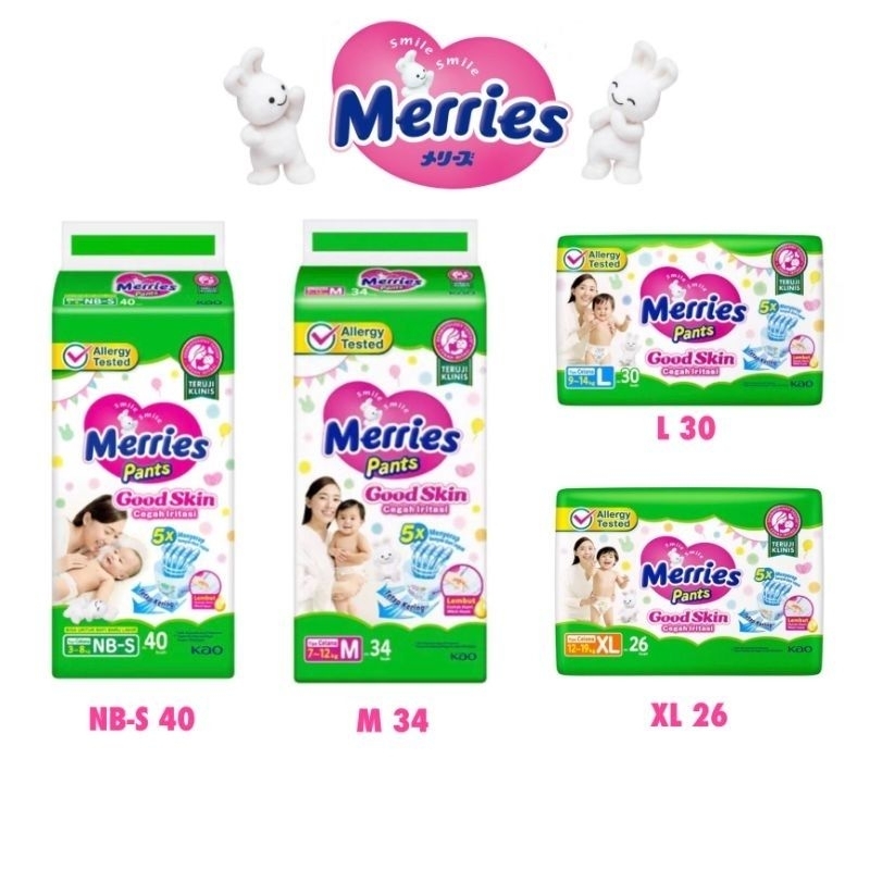 pampers merries