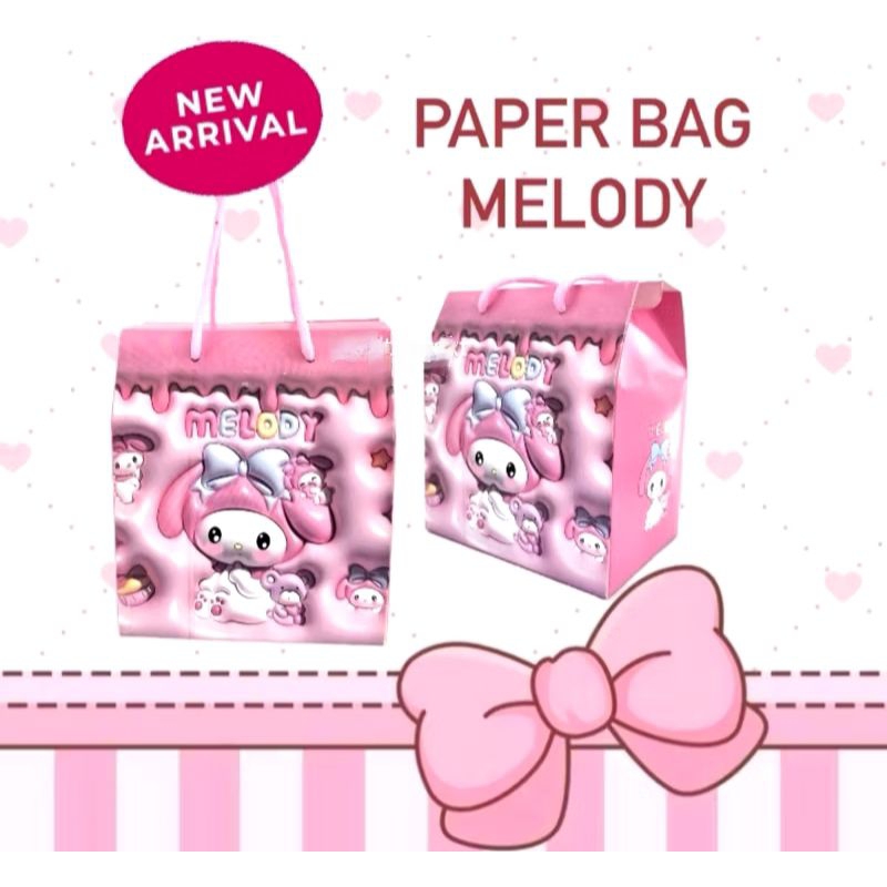 

Paper bag Sanrio / goodie bag Sanrio / tas ulang tahun Sanrio / kecil