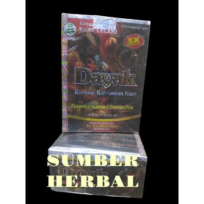 Dayak serbuk,,ramuan kalimantan kuno,Original100%