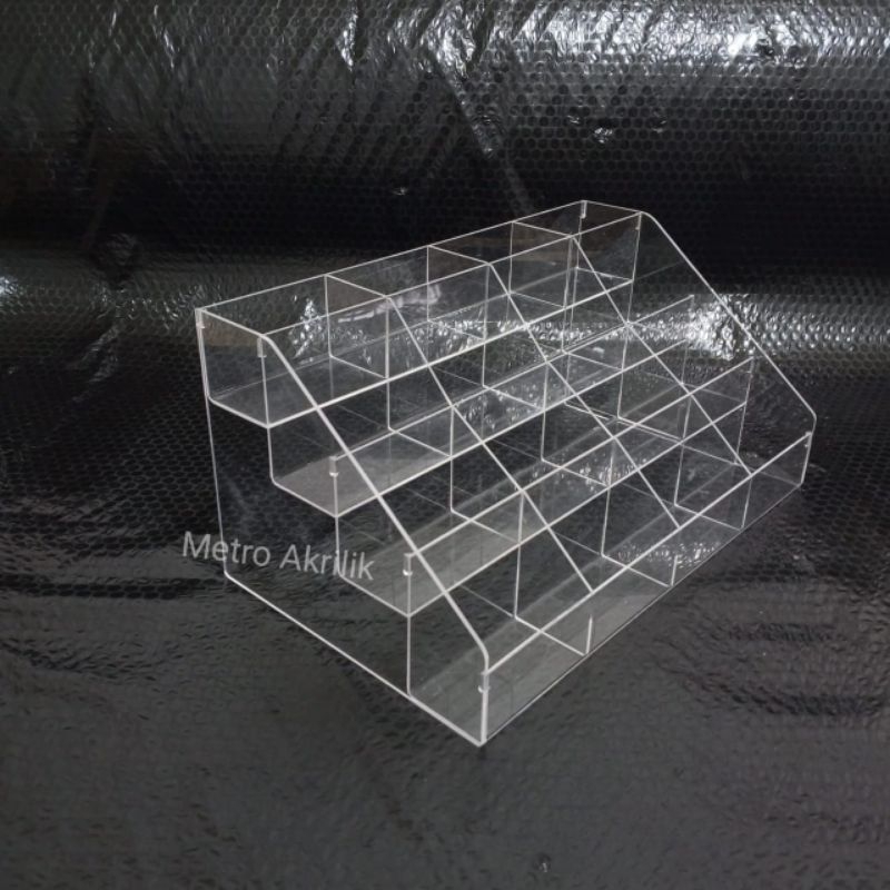 Akrilik rak obat obatan/Rak akrilik 4 susun