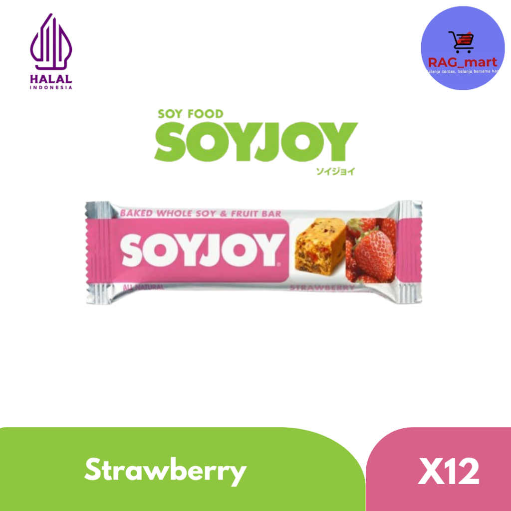 

SOYJOY Strawberry - (1 Box/12 Pcs)