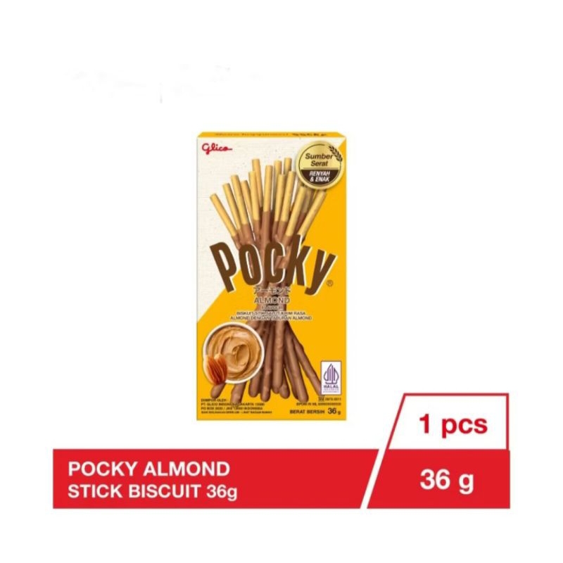 

Glico Pocky Reguler - biskuit stik rasa coklat