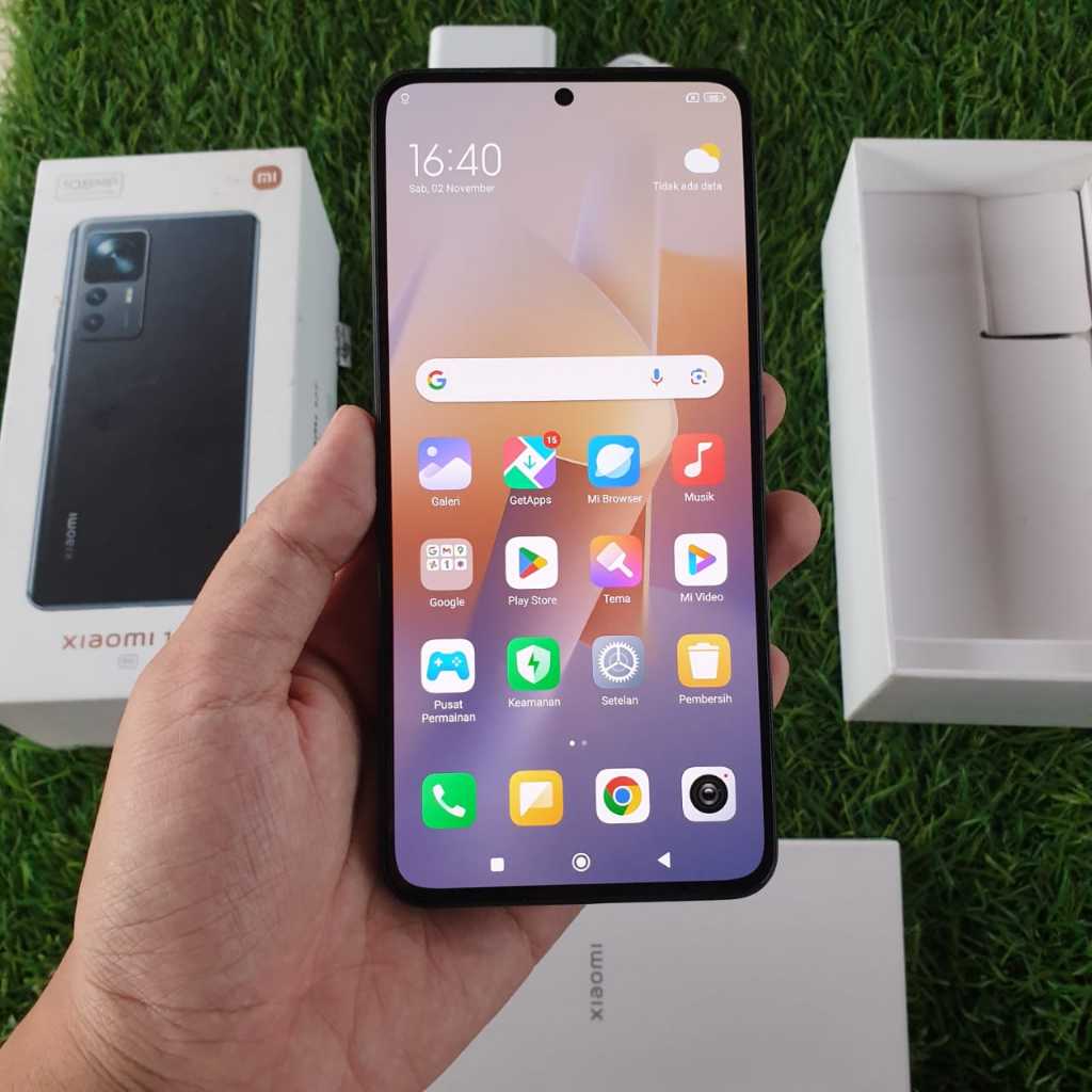 XIAOMI MI 12T SECOND 8/256GB HP SECOND HP SEKEN HP BEKAS HP MURAH