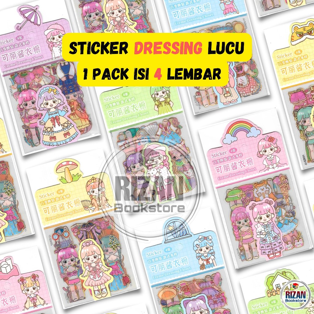 

Sticker Lucu Dressing JJ-SZK