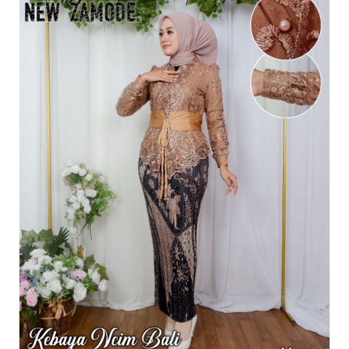 KI3 LKKEBAYA MODERN Setelan Kebaya Encim Bali Setelan Kebaya Bali Modern Kebaya Busui Kebaya Wisuda 