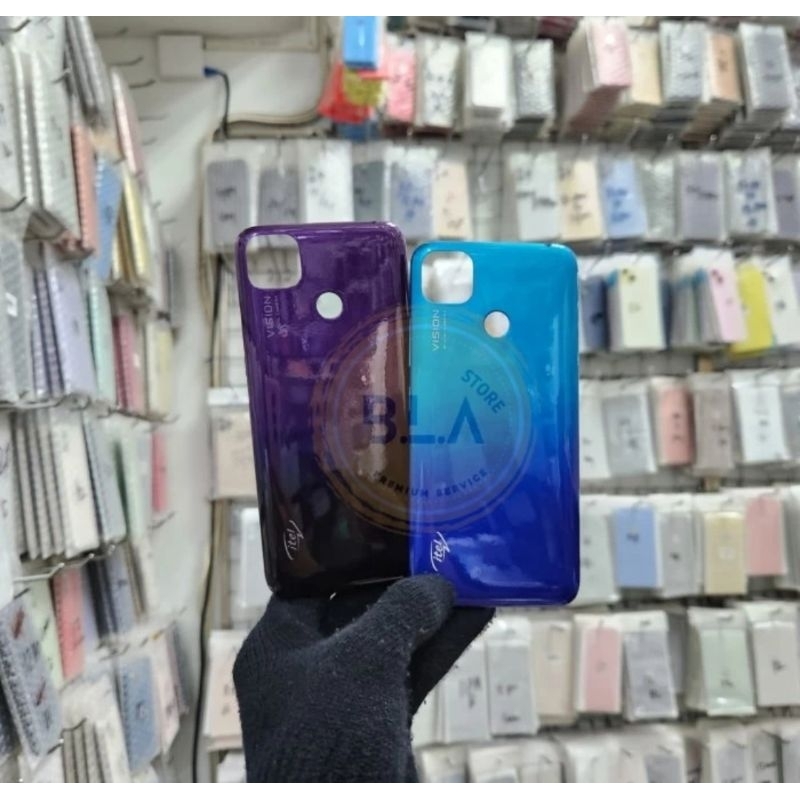 BACKDOOR BACK COVER TUTUP BELAKANG BATERAI BACK CASING ITEL VISION 1 L6005
