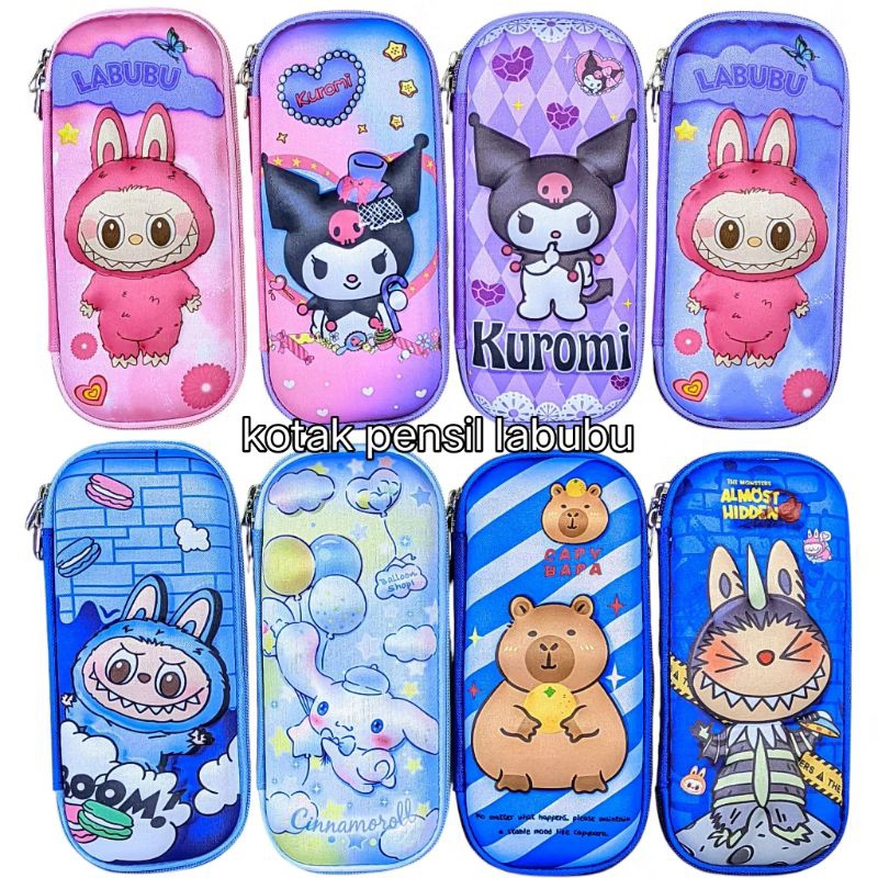 

Kotak Pensil 3D Tempat Pensil Labubu