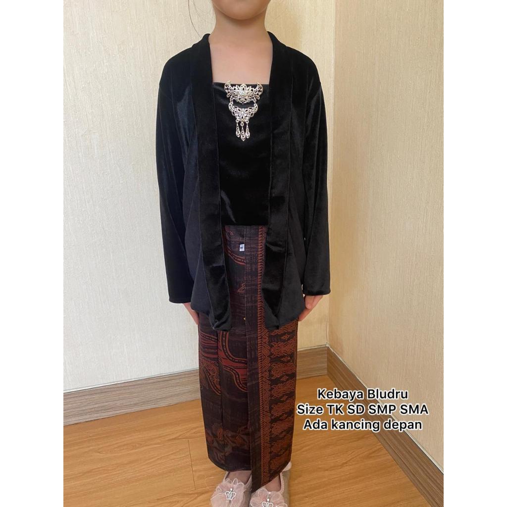 Kebaya Anak Perempuan Modern TK SD SMP SMA Baju Adat Anak Cewek Umur 5-18 Tahun Seragam Kartini Seko