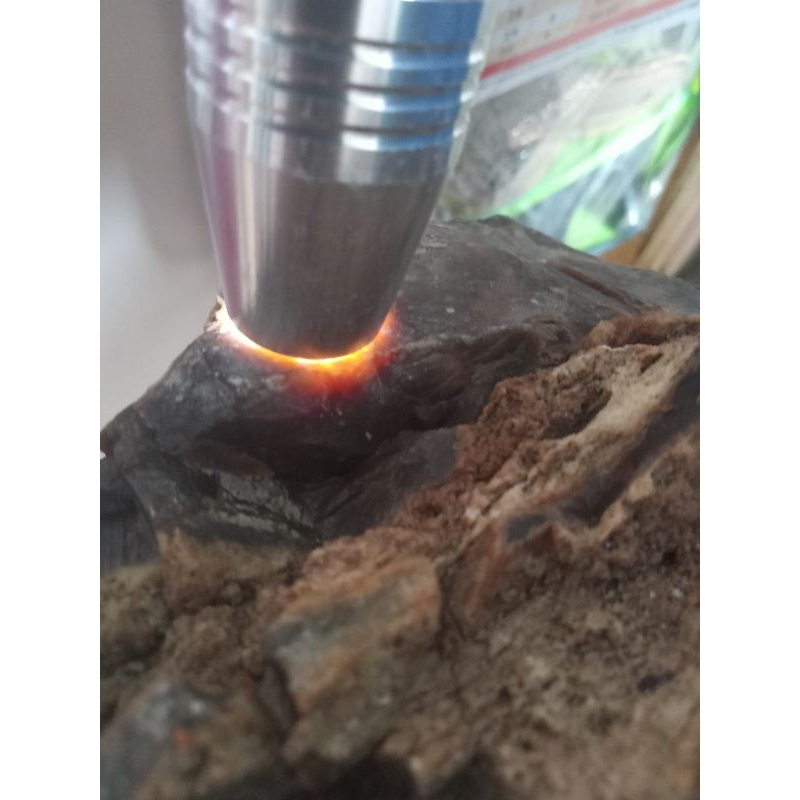 ✅ 2,1 KG Batu Kecubung Api / Wulung Aceh ( Rough / Bahan Batu Akik - bukan bacan obi bio solar laven