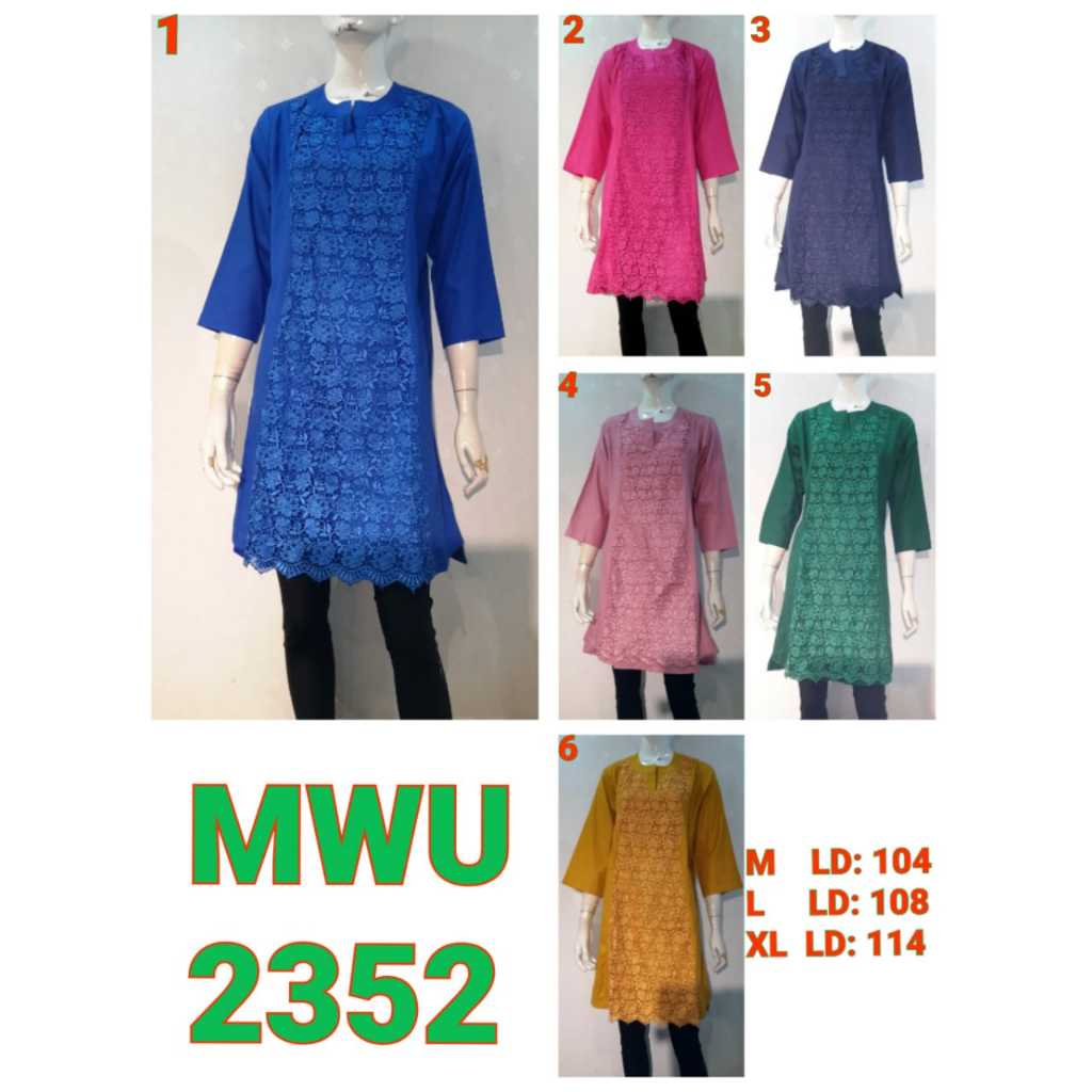 [MWU 2352] Blus/Blouse/Baju/Dress Murah